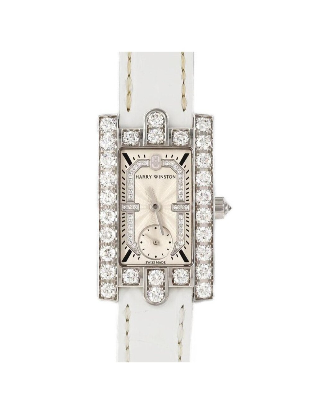 Harry Winston Avenue Classic WG D Quartz